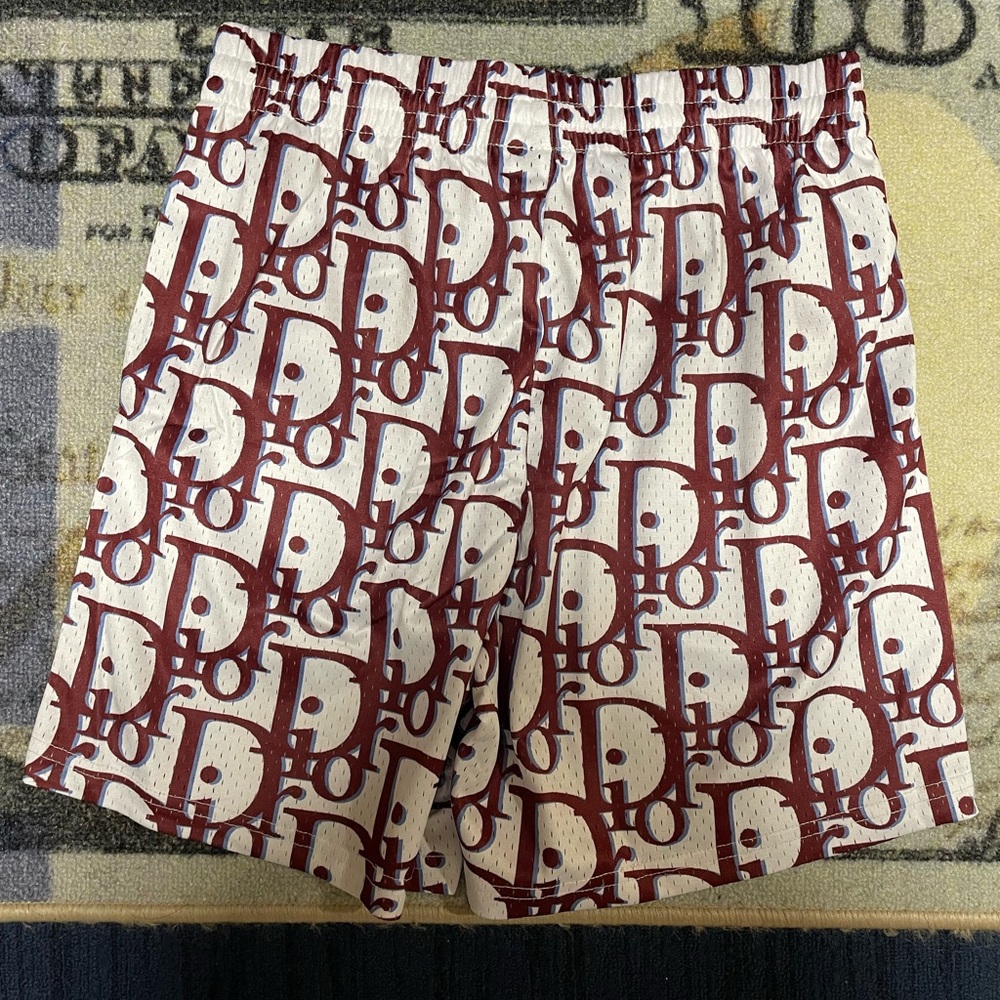 Bravest Studio X Dior Shorts Maroon